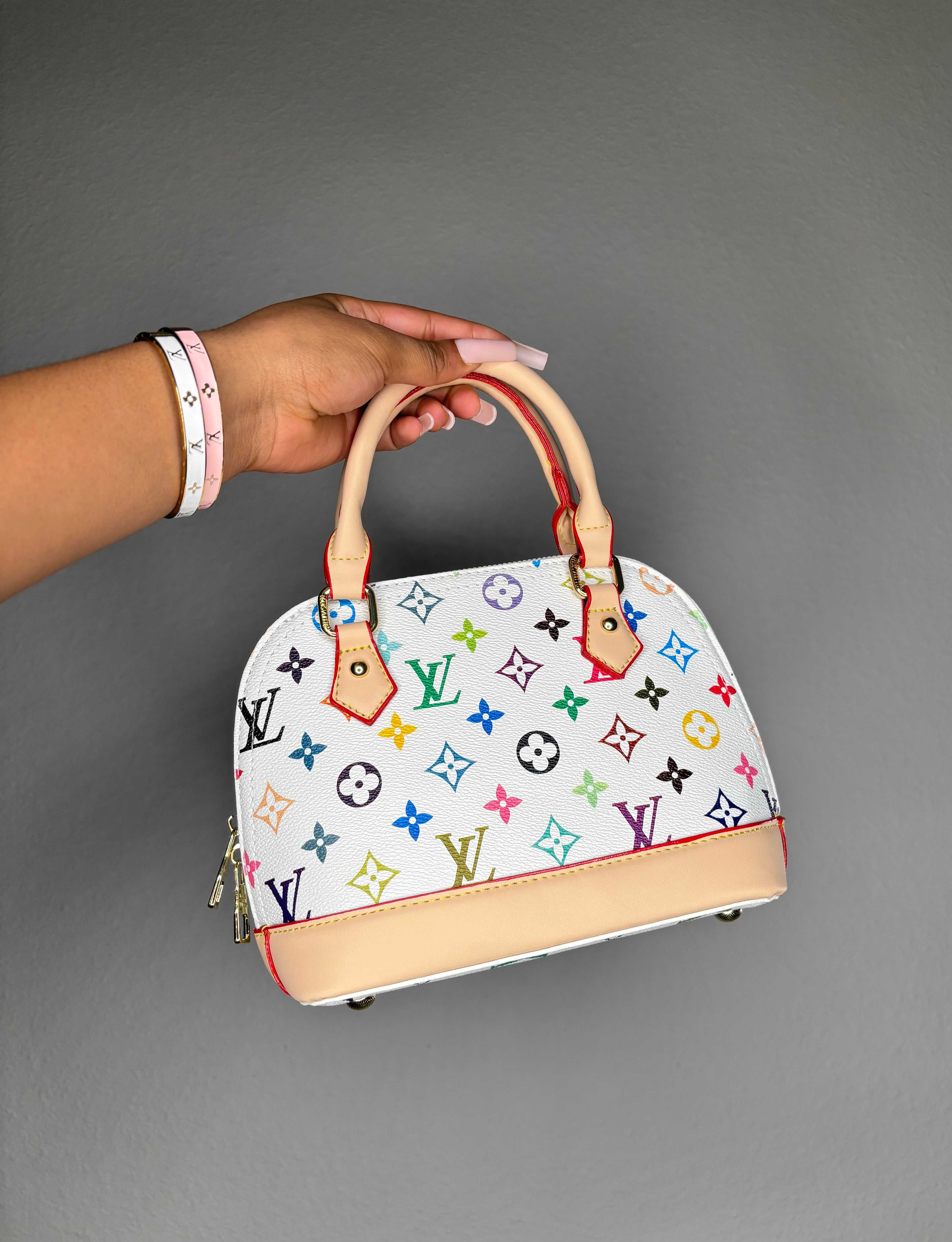 Mini Multicolor Monogram Dome Bag