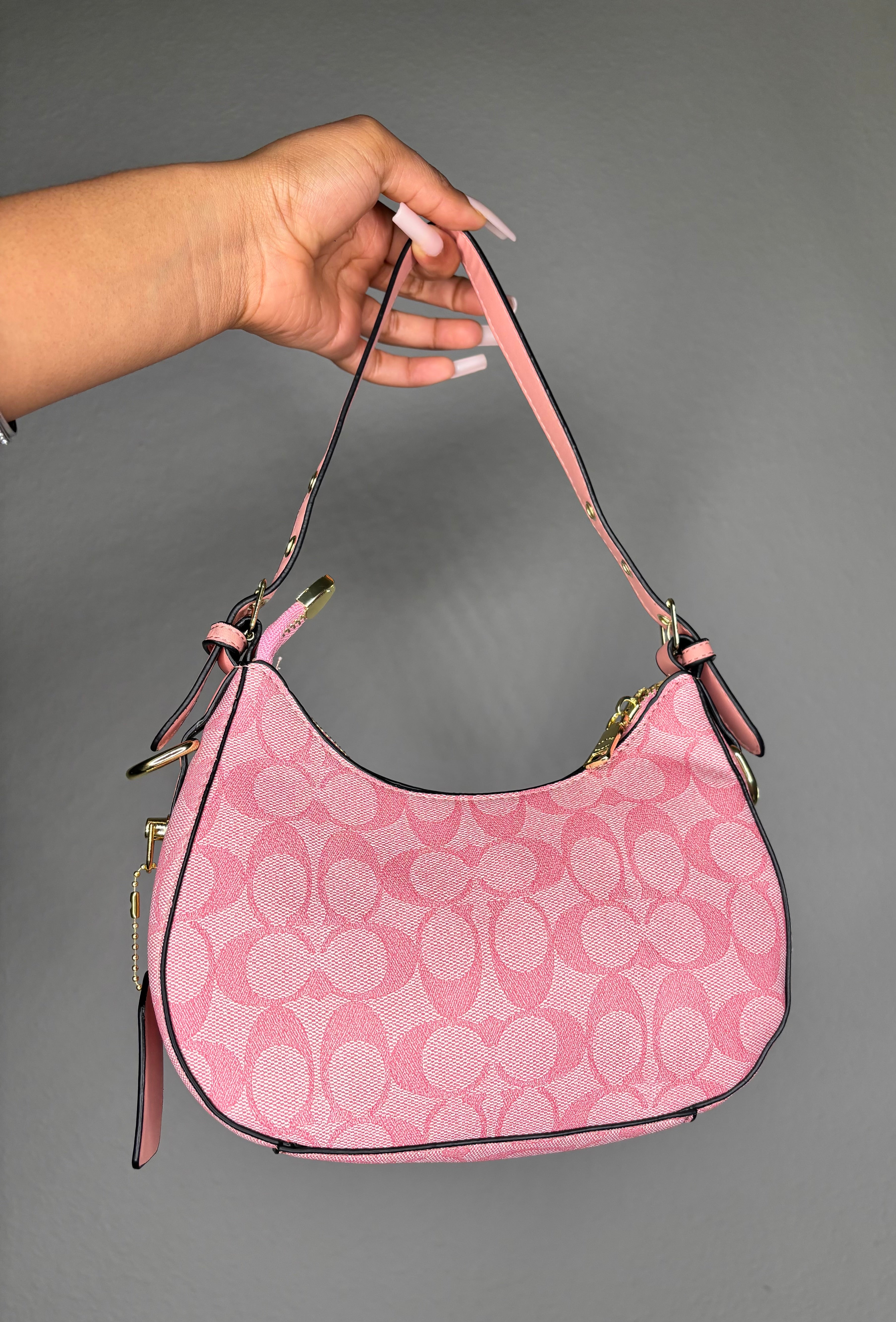Pink Hobo Bag