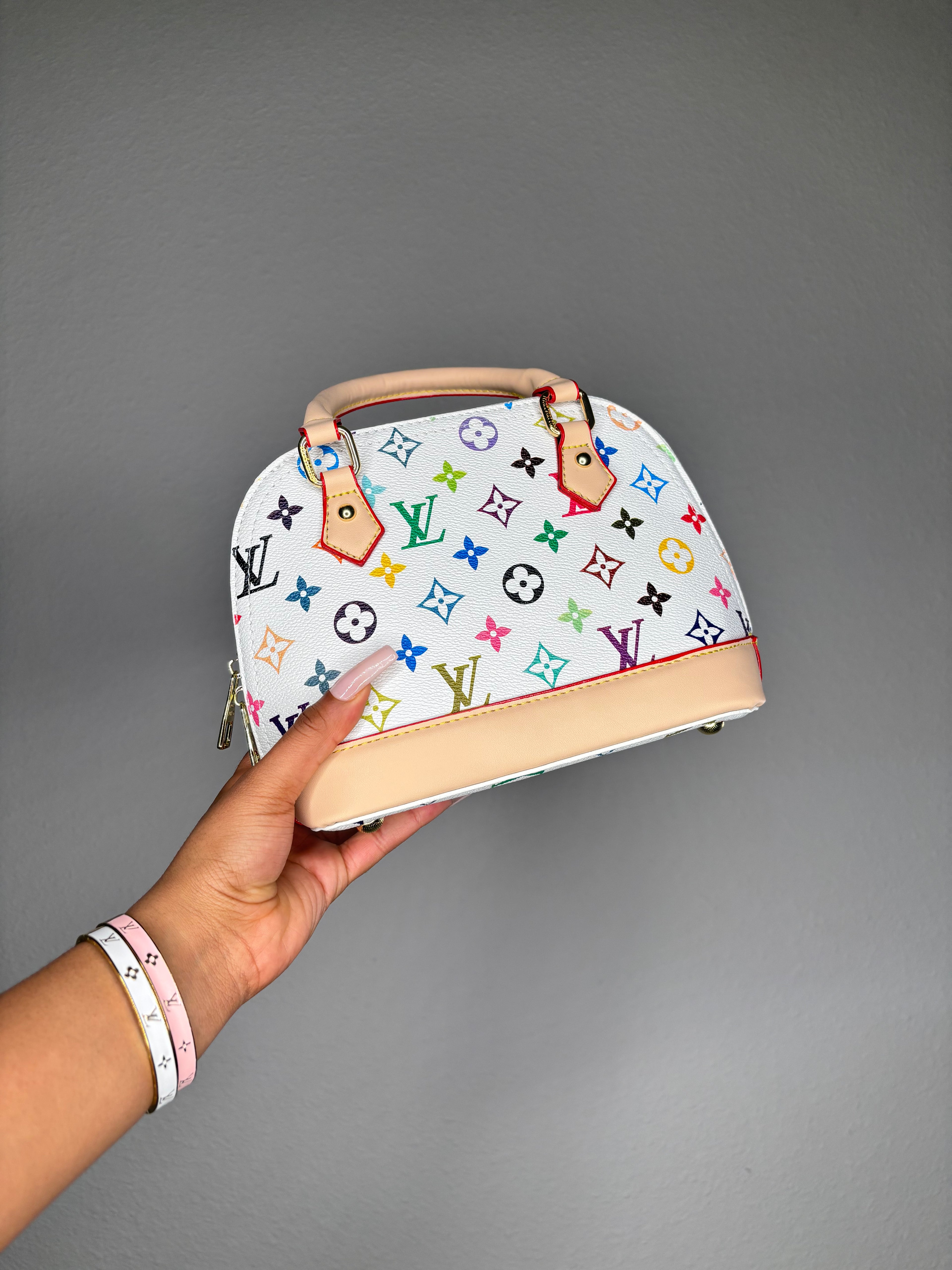 Mini Multicolor Monogram Dome Bag